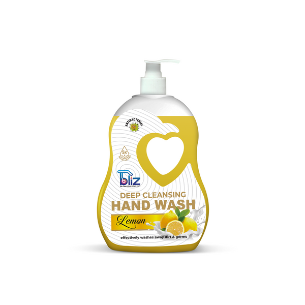 Bliz Handwash Liquid Lemon - 500 ML