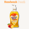 Bliz Handwash Liquid Peach  450 ML - Anti Becterial - Mosturizer