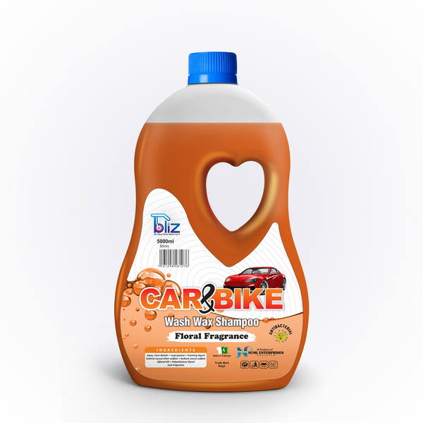 Bliz Car & Bike Wash Shampoo - 5 Liters