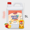 Bliz Handwash Liquid Peach 5 Liters - Anti Becterial - Mosturizer