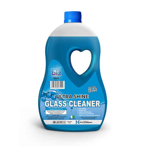 Bliz Ultra Shine Glass Cleaner - 5 Liters