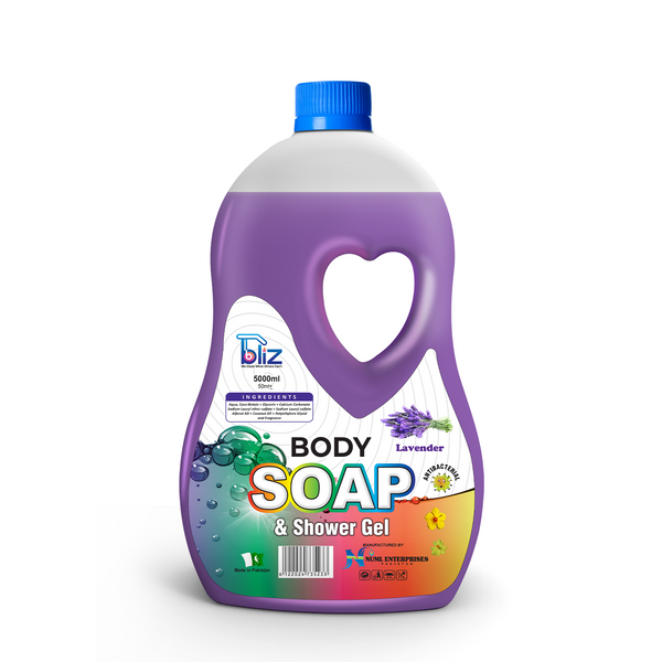 Bliz Body Wash Lavendar Fresh- 5 Liters