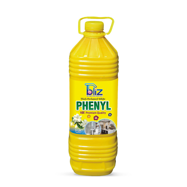 Bliz Thick Perfumed Phenyl – 3 Liters | Long-Lasting Fragrance & 99.9% Germ Protection
