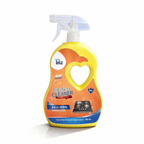 Bliz Kitchen Cleaner Degreaser – 500ML | Tough on Grease, Gentle on Surfaces